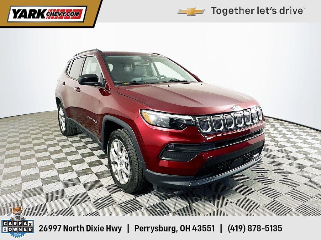 used 2022 Jeep Compass car, priced at $21,698