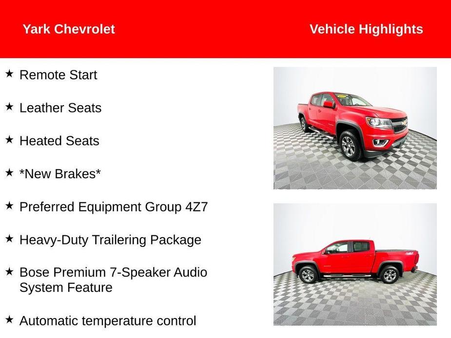 used 2015 Chevrolet Colorado car, priced at $19,422