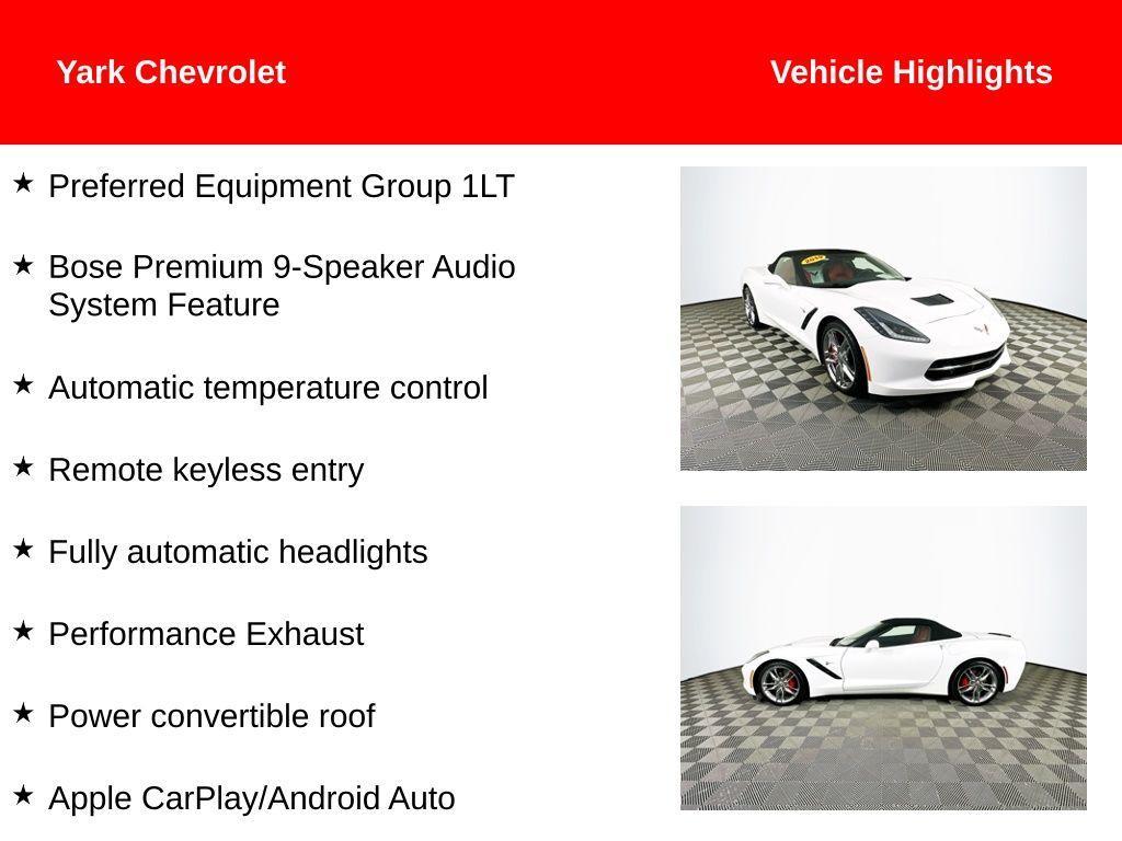 used 2019 Chevrolet Corvette car, priced at $51,412