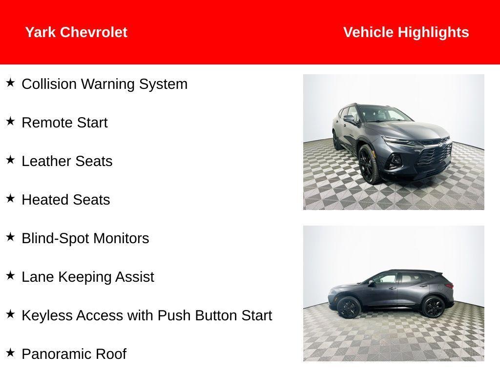 used 2021 Chevrolet Blazer car, priced at $24,994