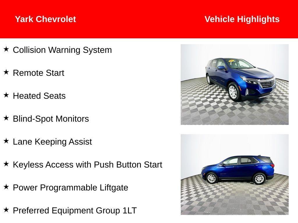 used 2023 Chevrolet Equinox car, priced at $21,200