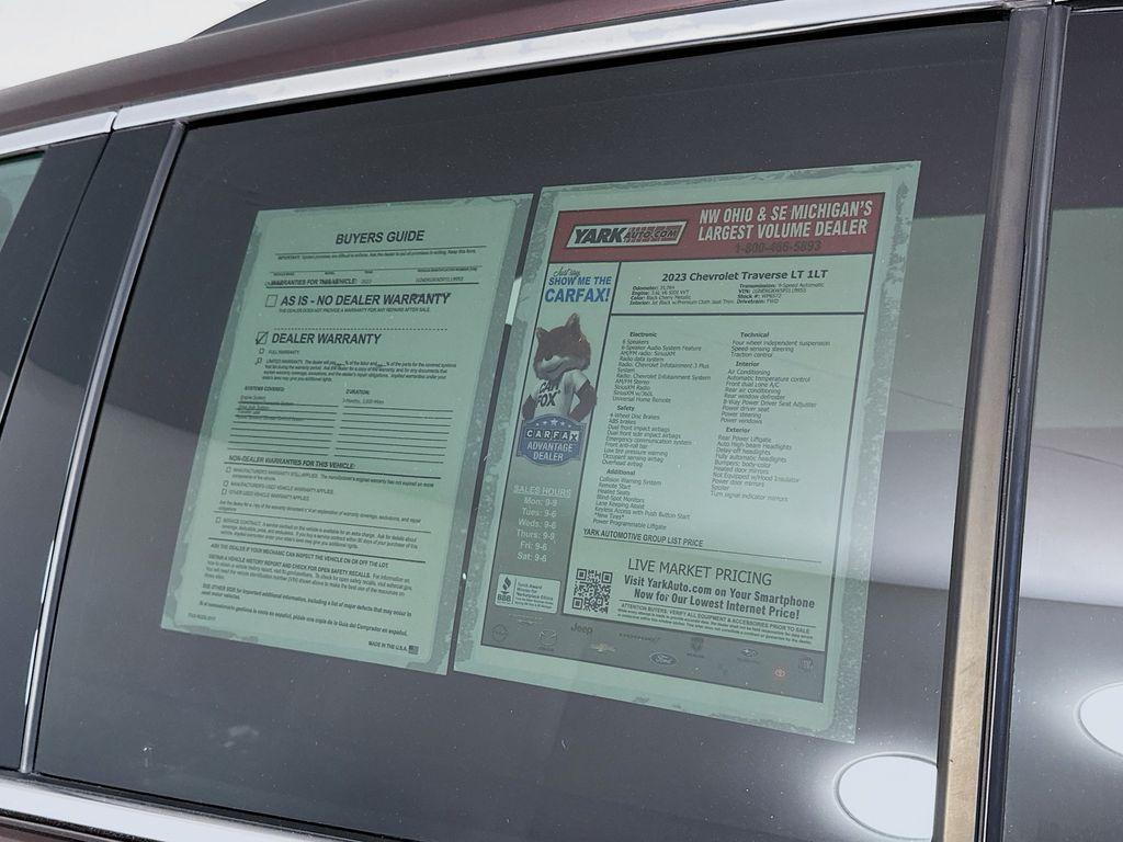 used 2023 Chevrolet Traverse car, priced at $28,700
