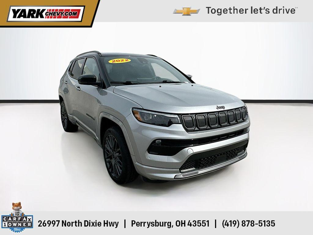 used 2022 Jeep Compass car, priced at $25,418