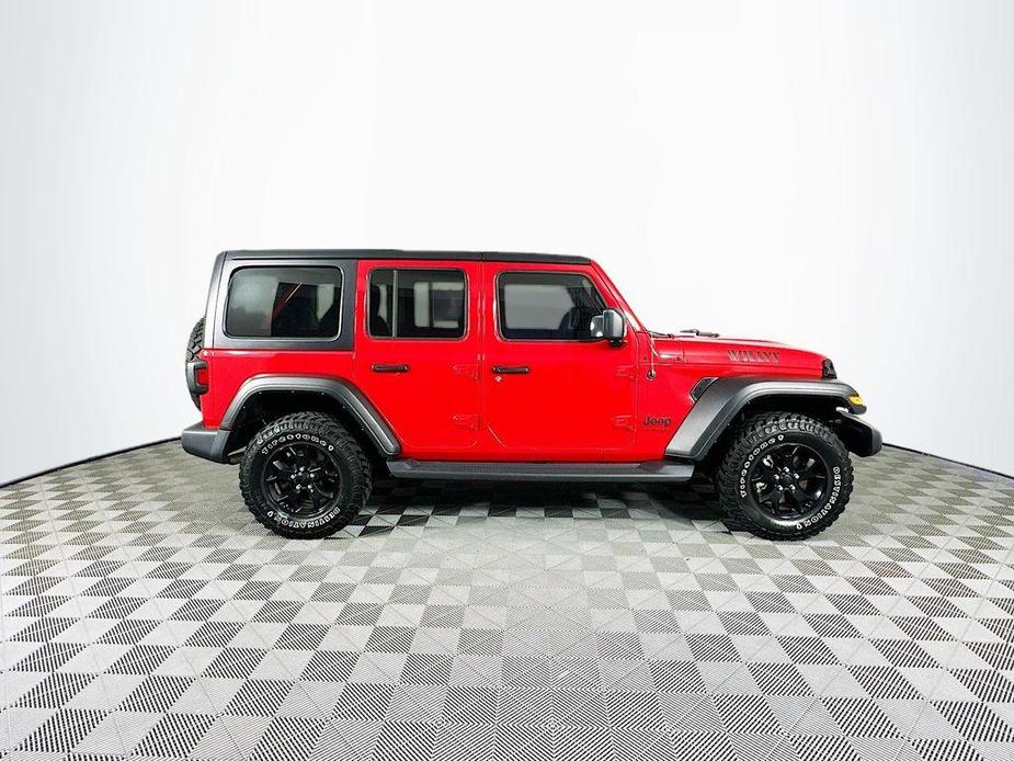 used 2022 Jeep Wrangler Unlimited car, priced at $30,915