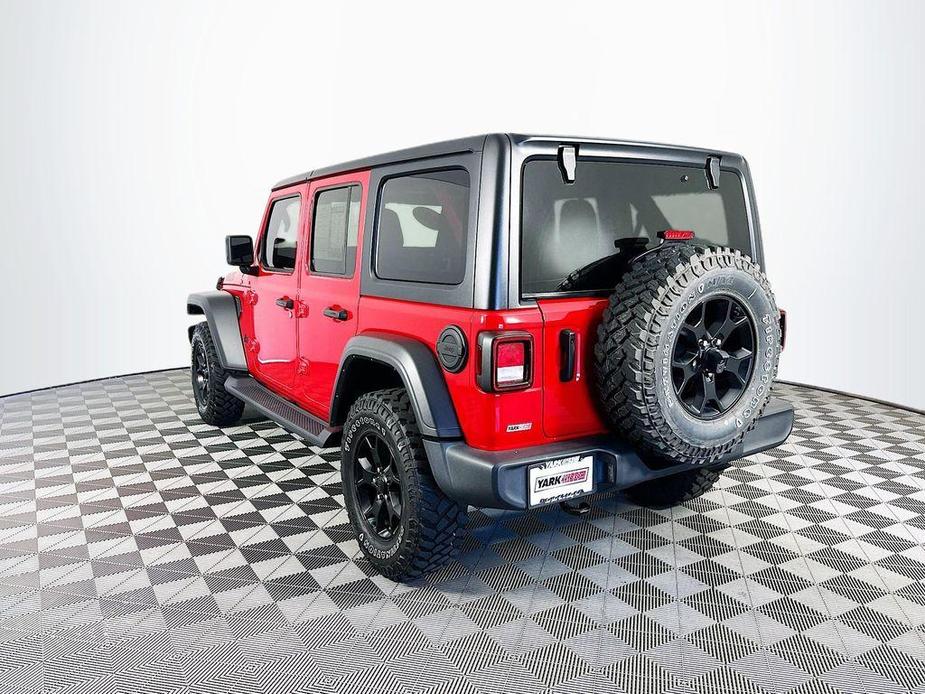 used 2022 Jeep Wrangler Unlimited car, priced at $30,915