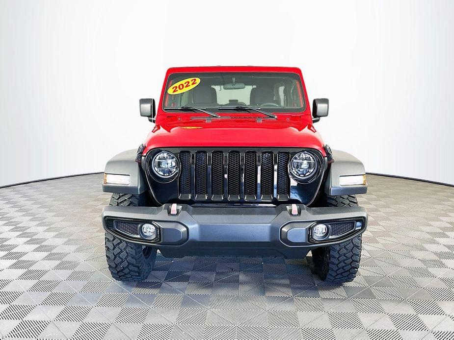 used 2022 Jeep Wrangler Unlimited car, priced at $30,915