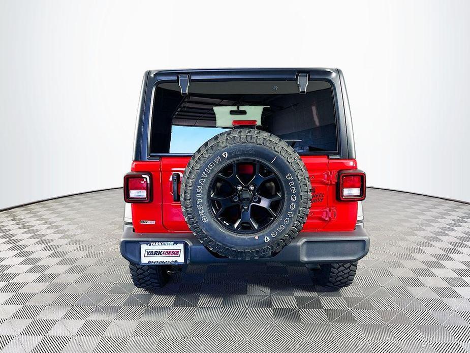 used 2022 Jeep Wrangler Unlimited car, priced at $30,915