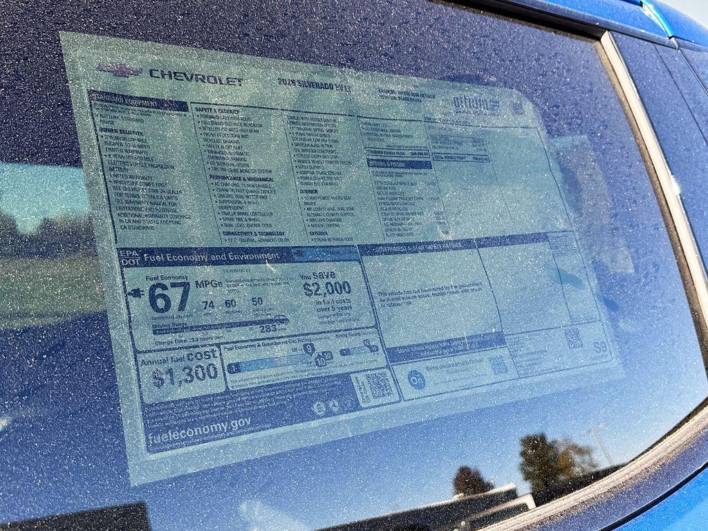 new 2026 Chevrolet Silverado EV car, priced at $68,625