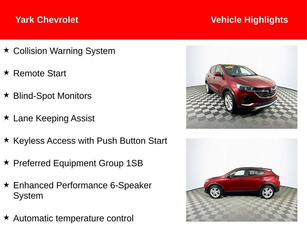 used 2023 Buick Encore GX car, priced at $18,775