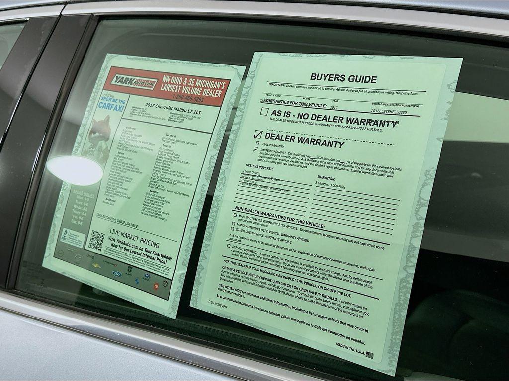 used 2017 Chevrolet Malibu car, priced at $12,977