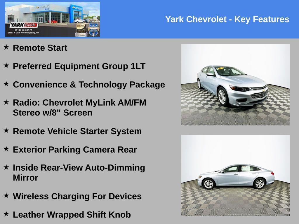 used 2017 Chevrolet Malibu car, priced at $12,977