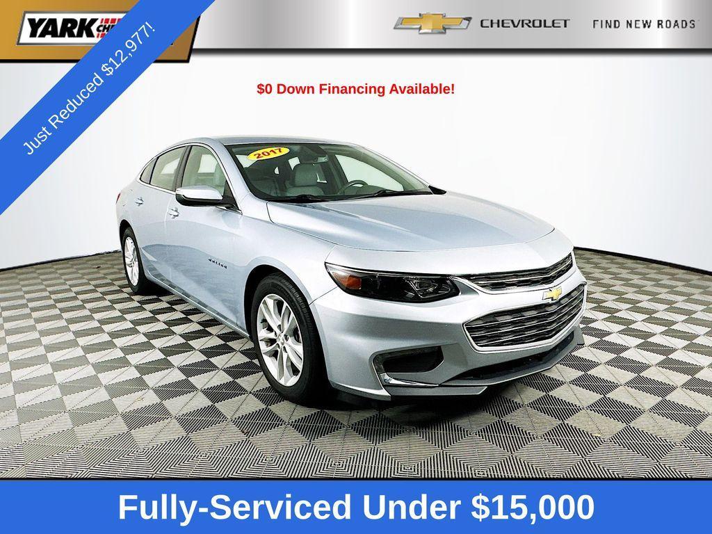 used 2017 Chevrolet Malibu car, priced at $12,977