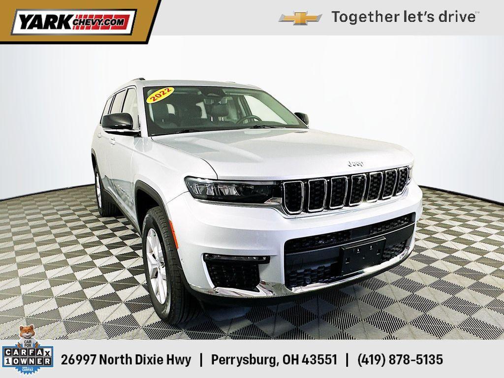 used 2022 Jeep Grand Cherokee L car, priced at $30,000