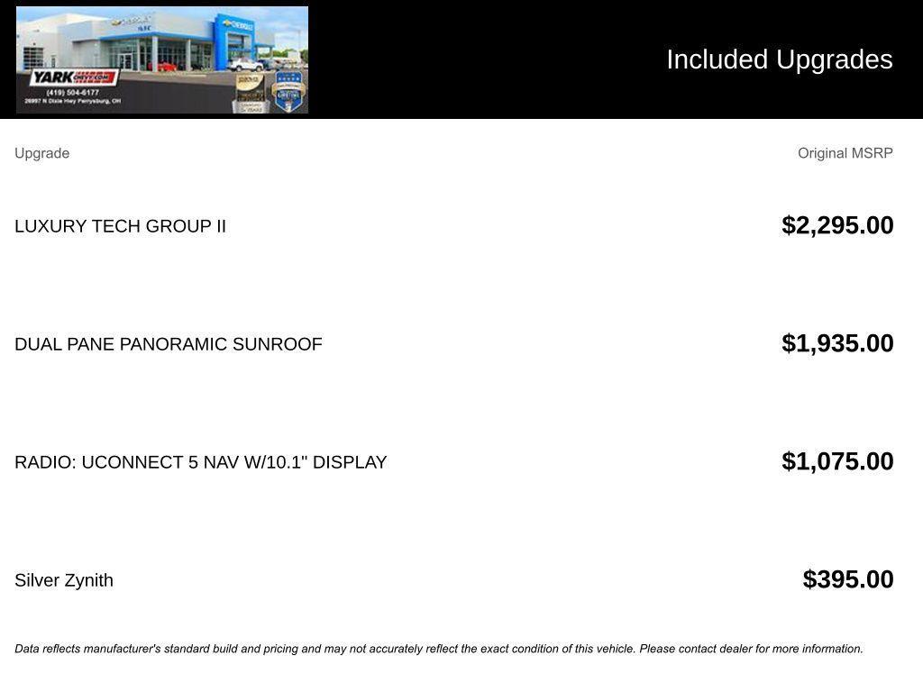 used 2022 Jeep Grand Cherokee L car, priced at $30,000