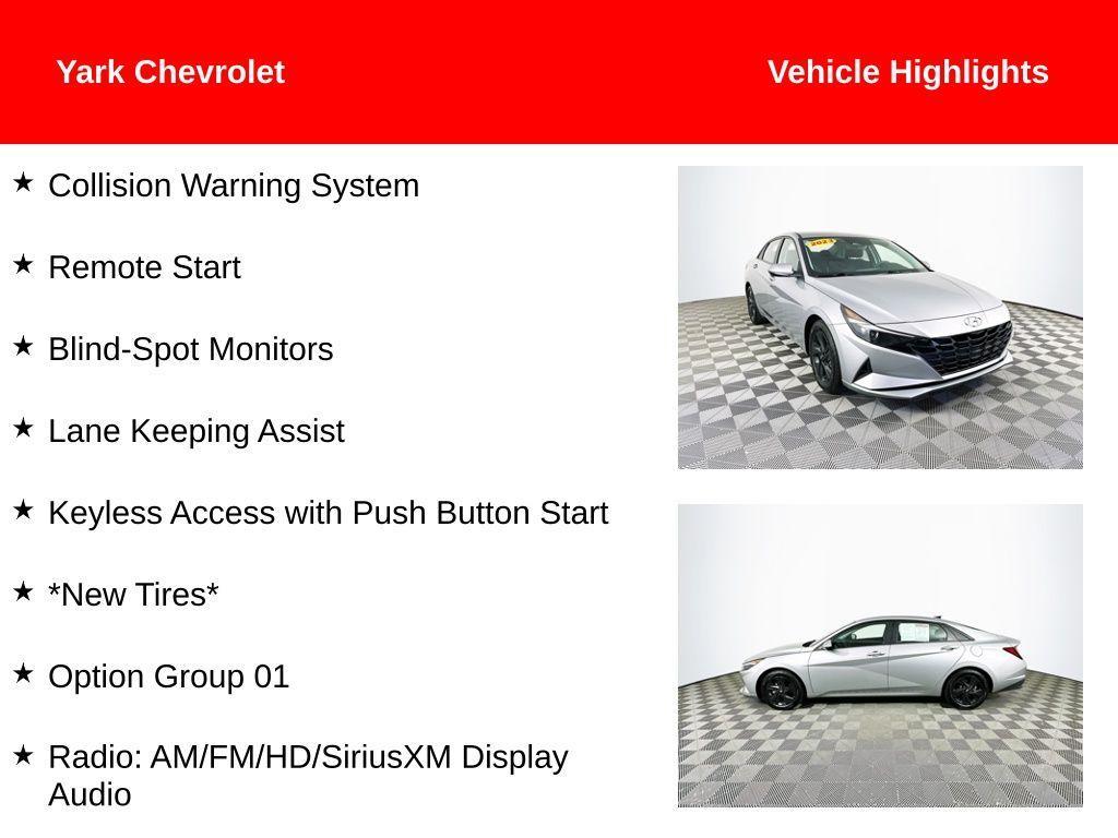 used 2023 Hyundai Elantra car, priced at $18,777