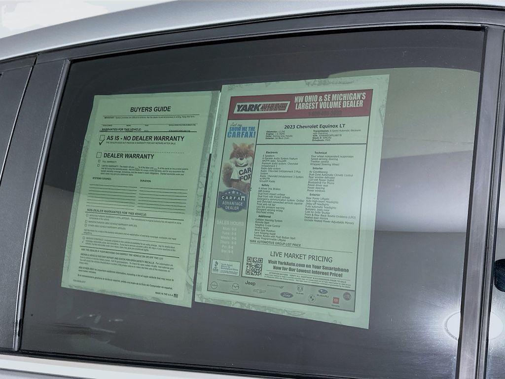 used 2023 Chevrolet Equinox car, priced at $23,800