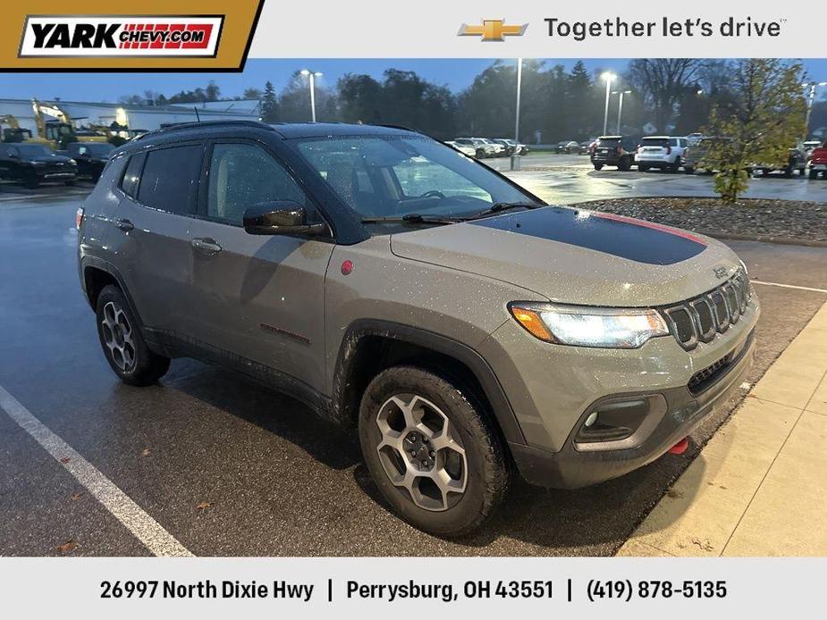 used 2022 Jeep Compass car, priced at $25,415