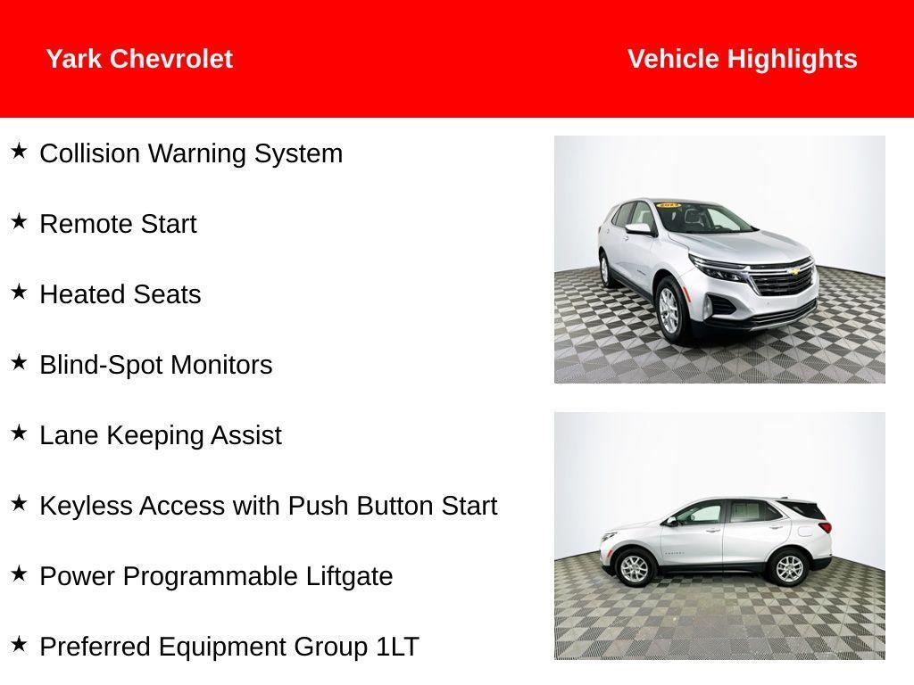 used 2022 Chevrolet Equinox car, priced at $22,713