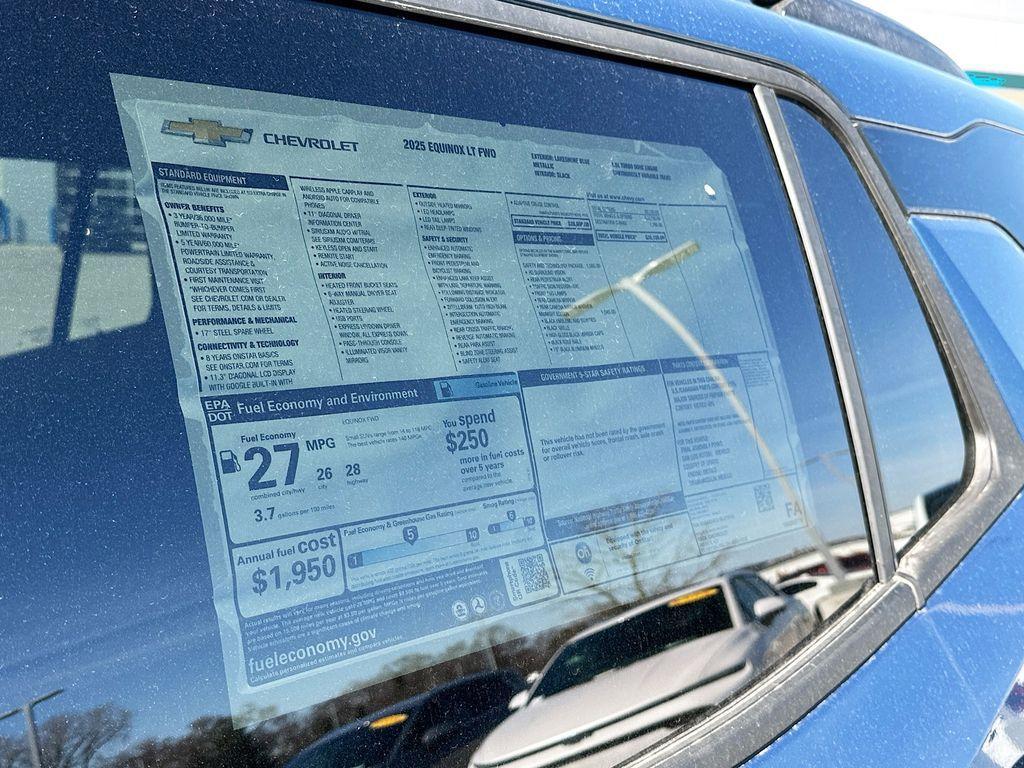 new 2025 Chevrolet Equinox car, priced at $32,125