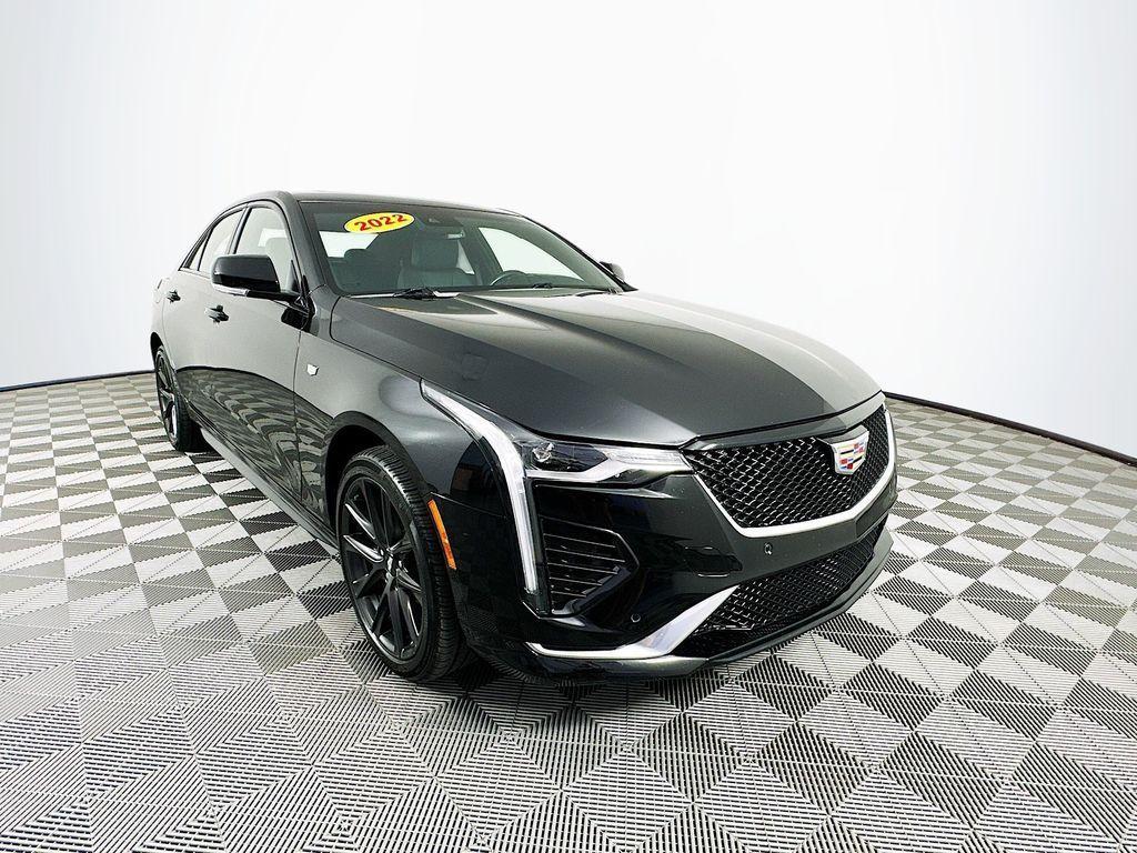 used 2022 Cadillac CT4 car, priced at $30,425