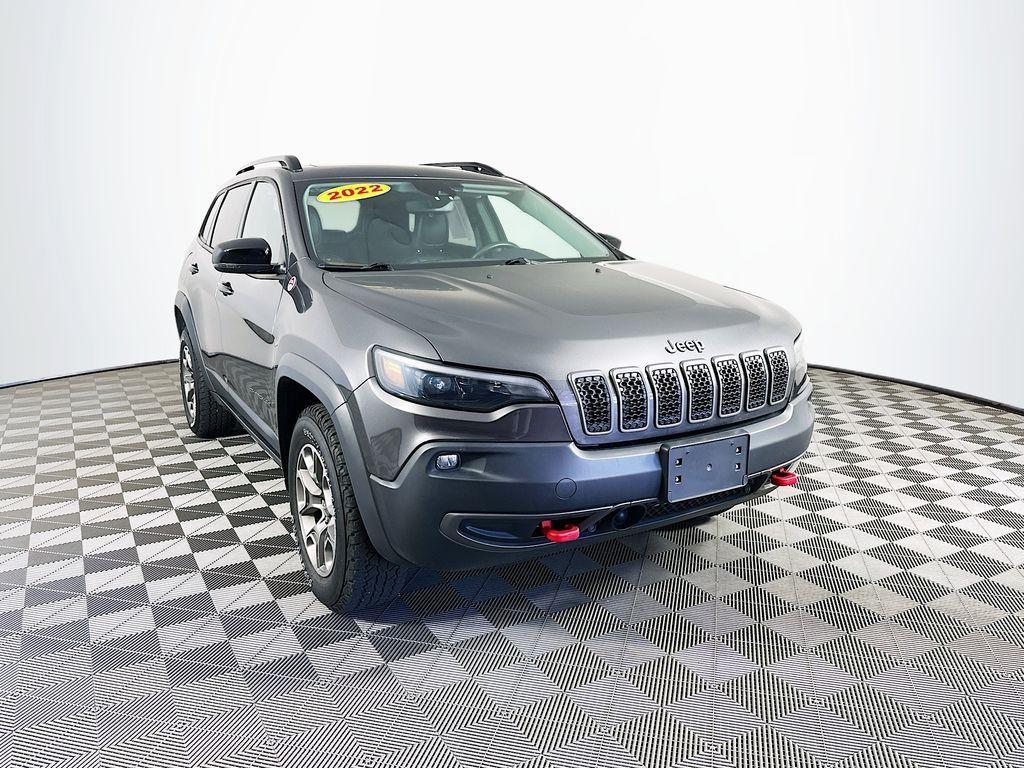 used 2022 Jeep Cherokee car, priced at $24,897