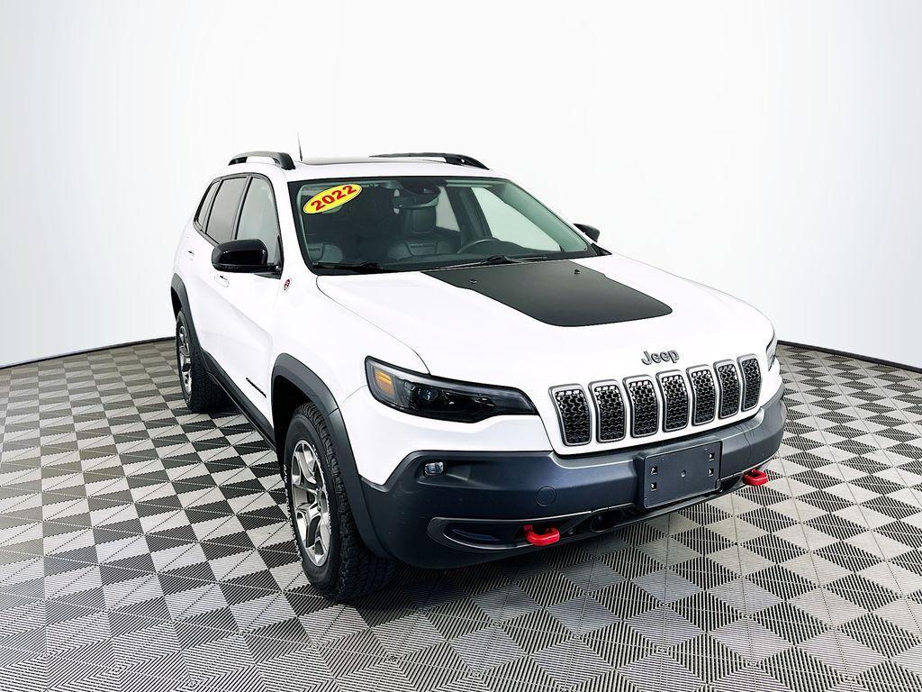 used 2022 Jeep Cherokee car, priced at $24,734