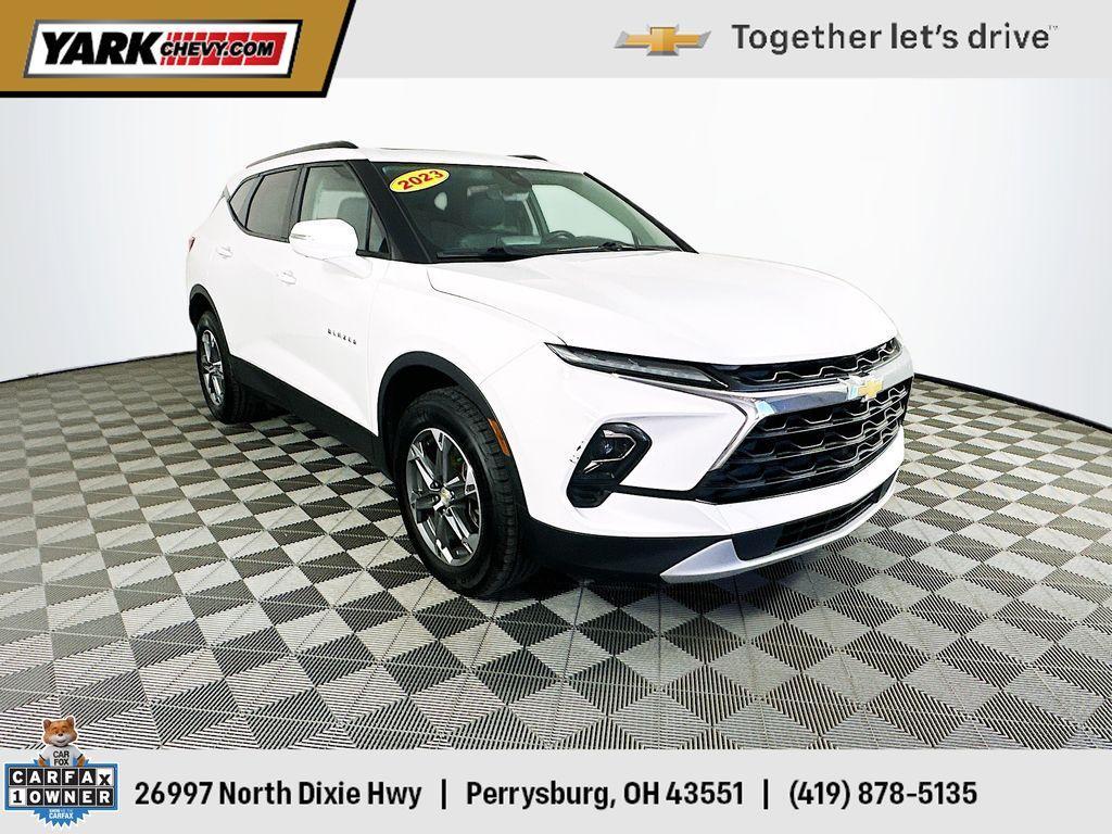 used 2023 Chevrolet Blazer car, priced at $24,415