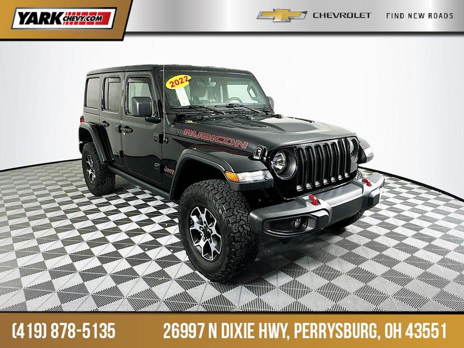 used 2022 Jeep Wrangler Unlimited car, priced at $43,719