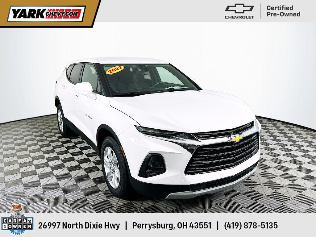 used 2022 Chevrolet Blazer car, priced at $23,525