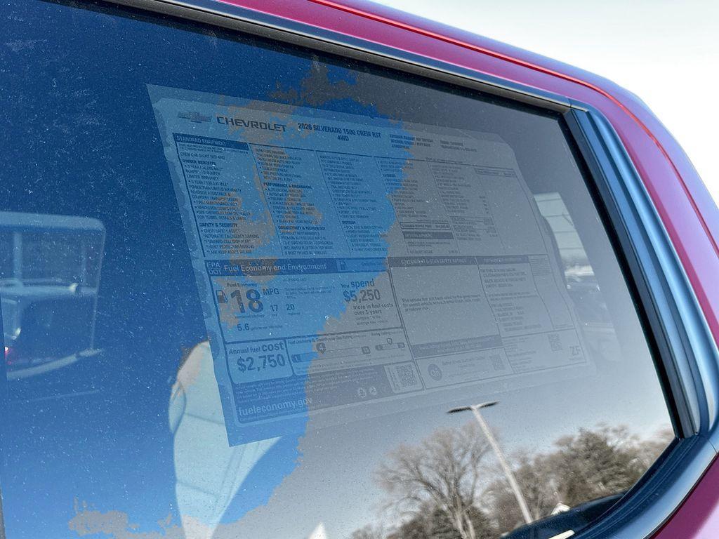 new 2026 Chevrolet Silverado 1500 car, priced at $51,750