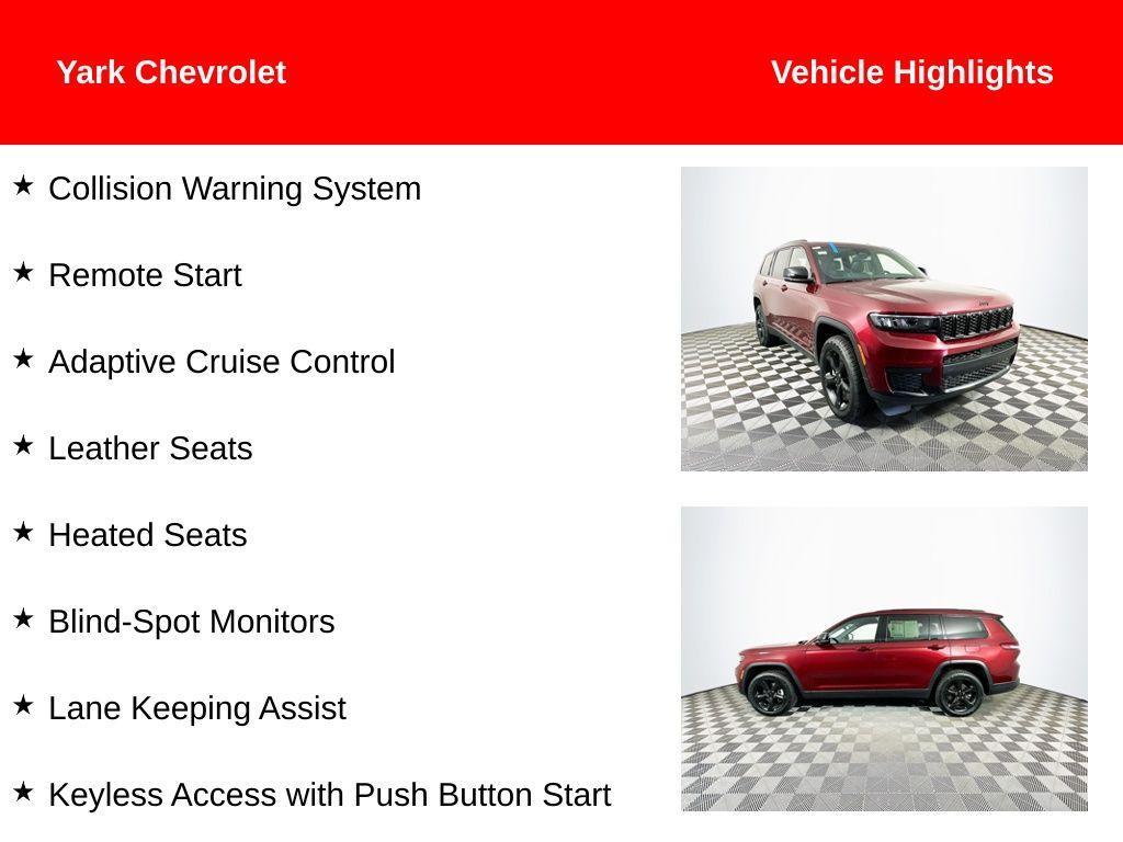 used 2022 Jeep Grand Cherokee L car, priced at $29,679