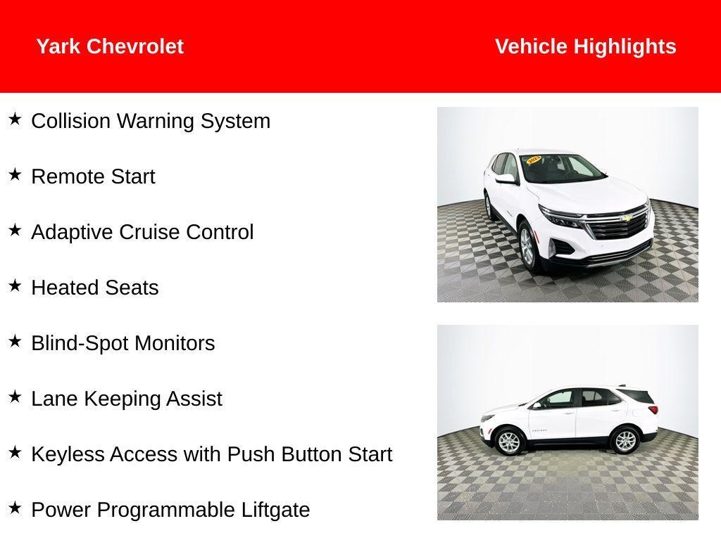 used 2023 Chevrolet Equinox car, priced at $23,919
