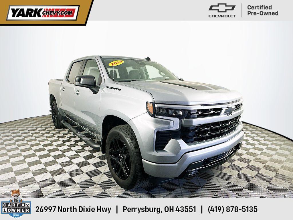 used 2024 Chevrolet Silverado 1500 car, priced at $41,621