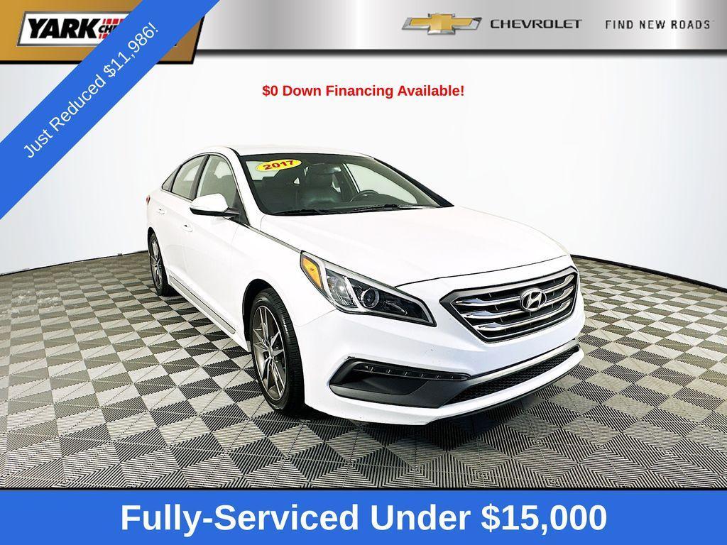 used 2017 Hyundai Sonata car, priced at $11,986