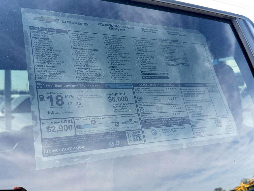 new 2025 Chevrolet Silverado 1500 car, priced at $52,595