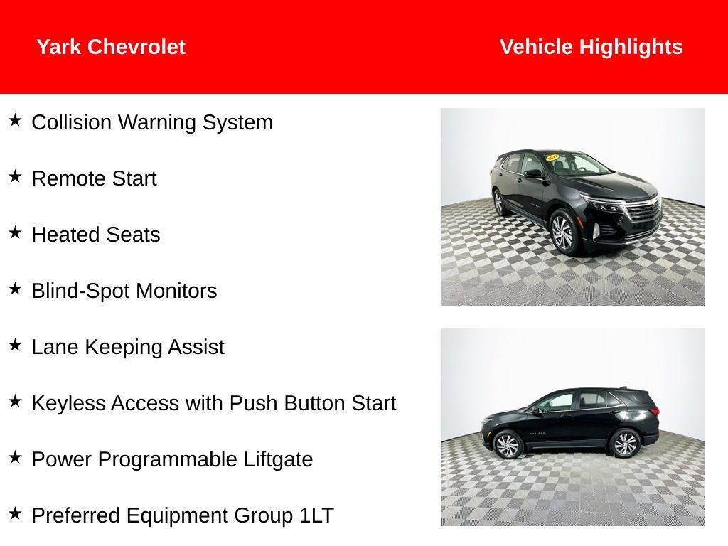 used 2022 Chevrolet Equinox car, priced at $20,887