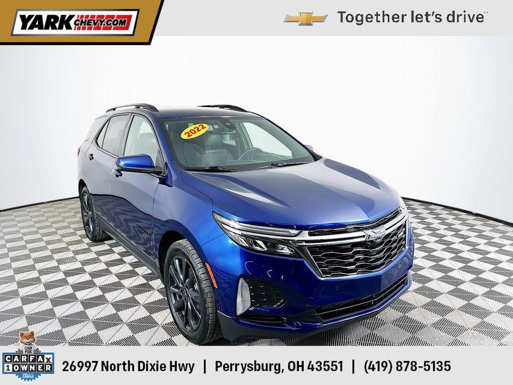 used 2022 Chevrolet Equinox car, priced at $20,922
