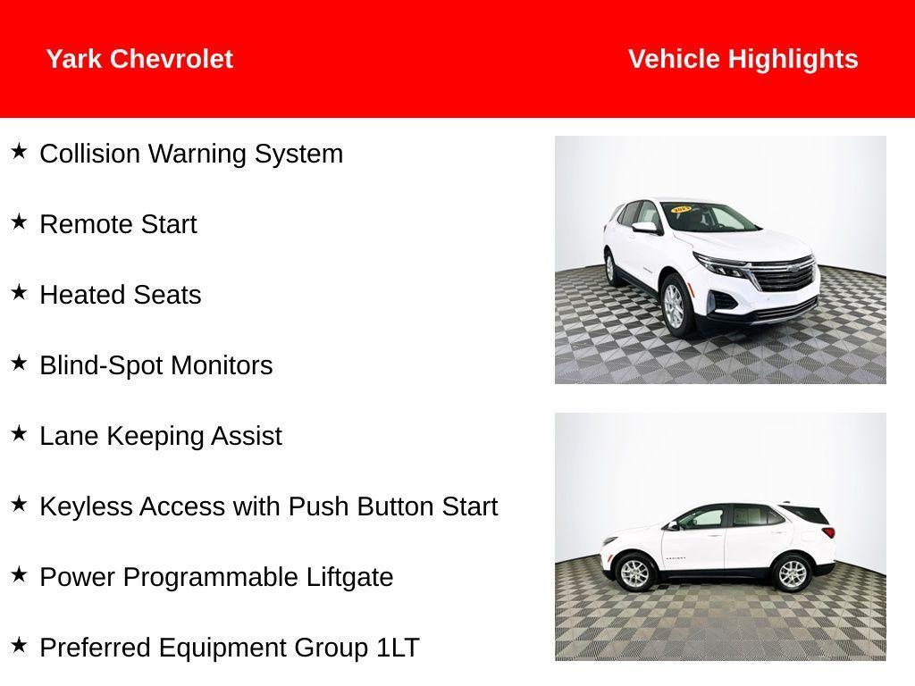 used 2023 Chevrolet Equinox car, priced at $21,300