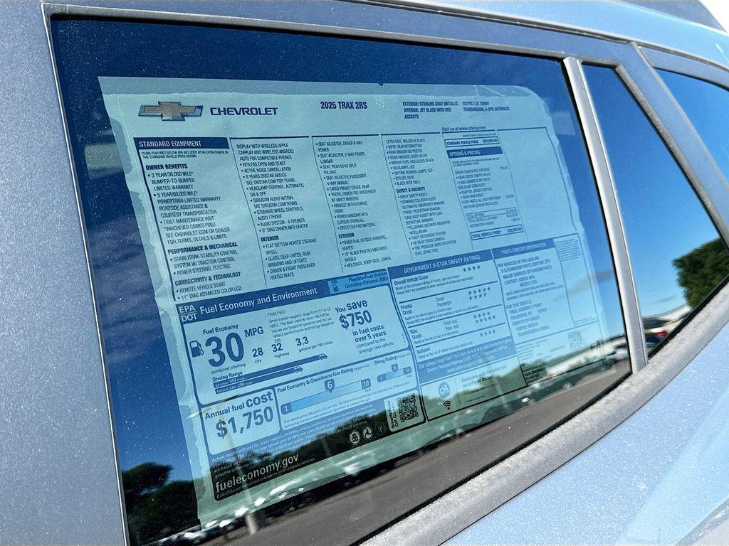 new 2025 Chevrolet Trax car, priced at $26,930