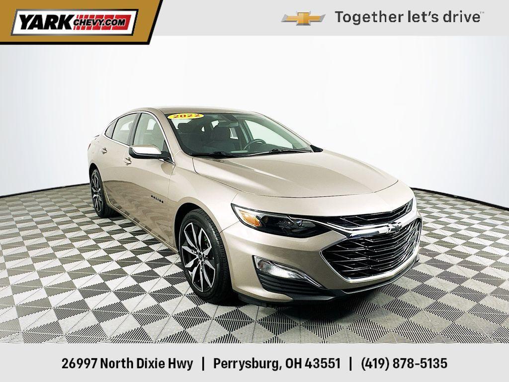 used 2022 Chevrolet Malibu car, priced at $20,656