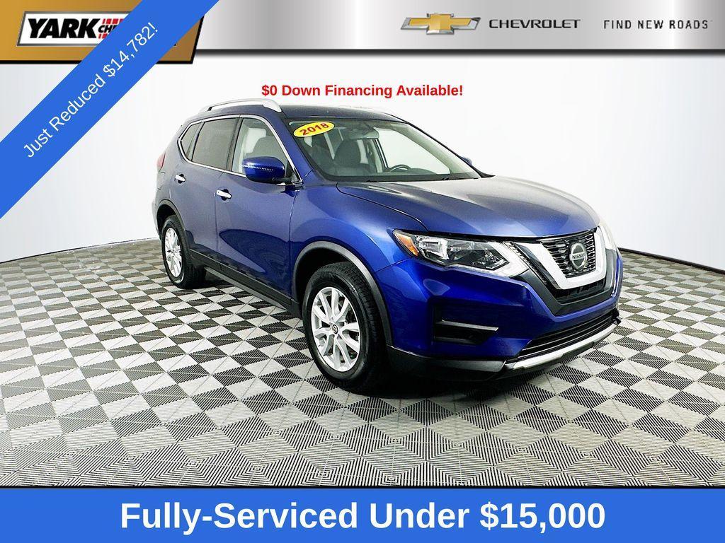 used 2018 Nissan Rogue car, priced at $14,782
