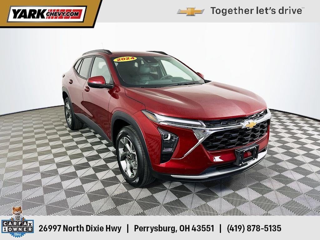used 2024 Chevrolet Trax car, priced at $21,512