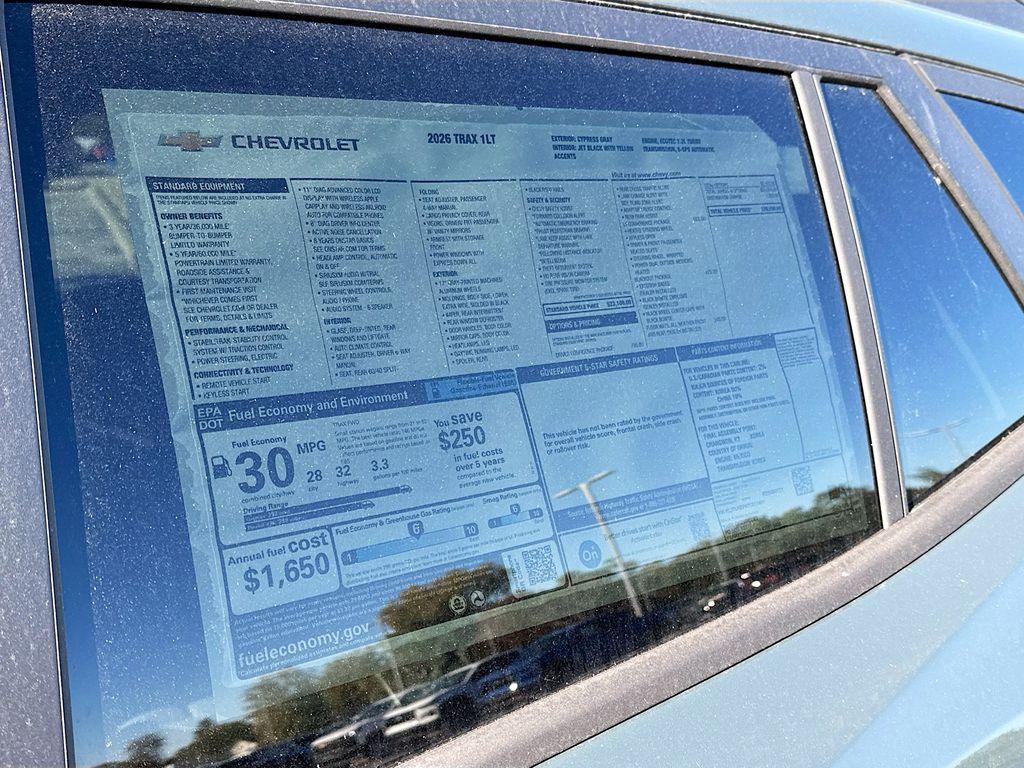 new 2026 Chevrolet Trax car, priced at $26,600