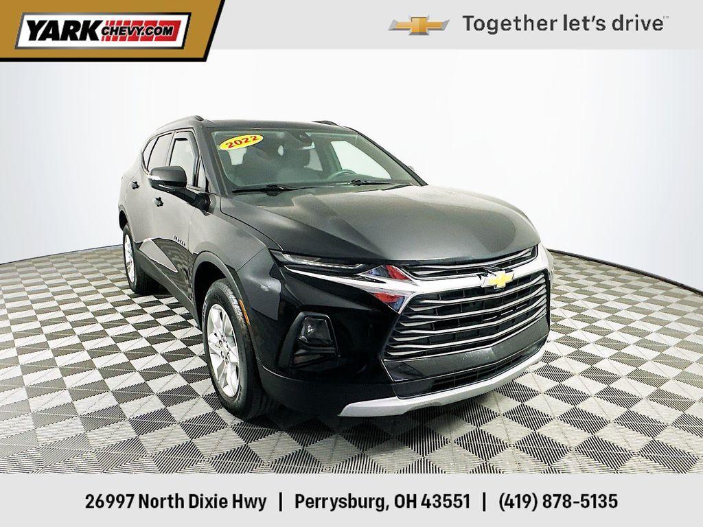 used 2022 Chevrolet Blazer car, priced at $21,800