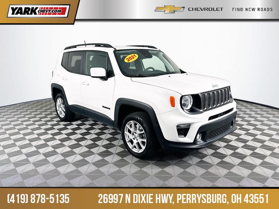 used 2021 Jeep Renegade car, priced at $21,715