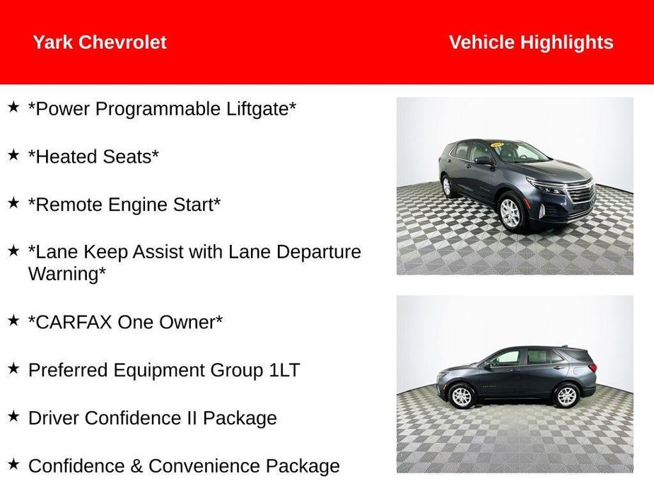 used 2022 Chevrolet Equinox car, priced at $21,300