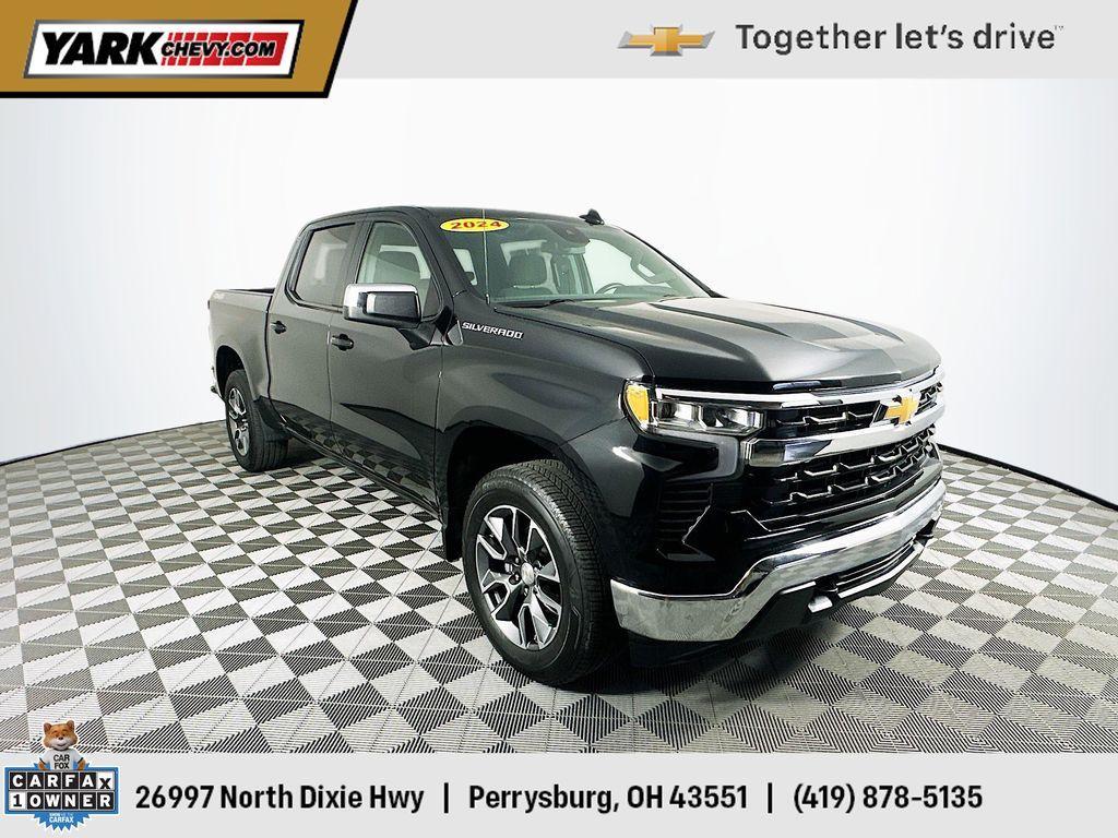 used 2024 Chevrolet Silverado 1500 car, priced at $40,458