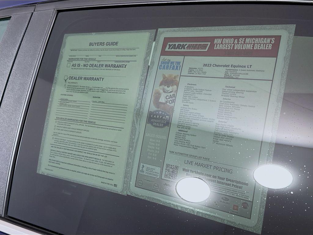 used 2023 Chevrolet Equinox car, priced at $20,515