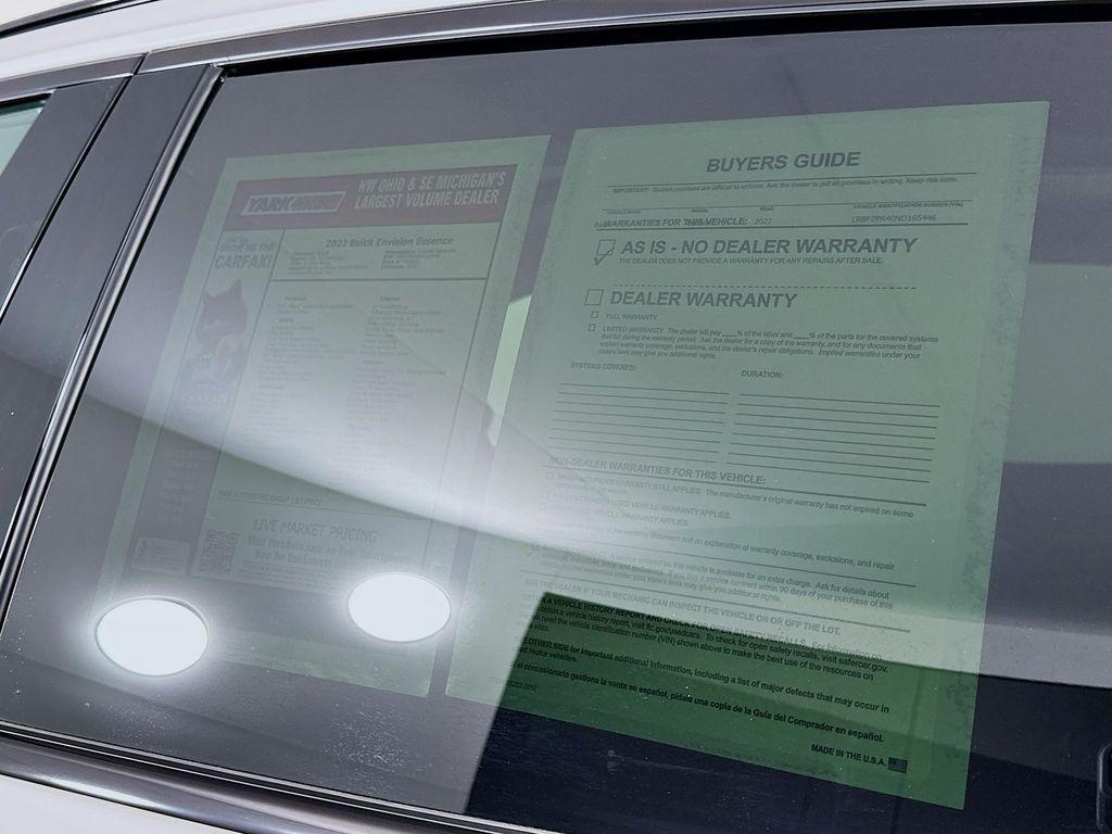 used 2022 Buick Envision car, priced at $27,000