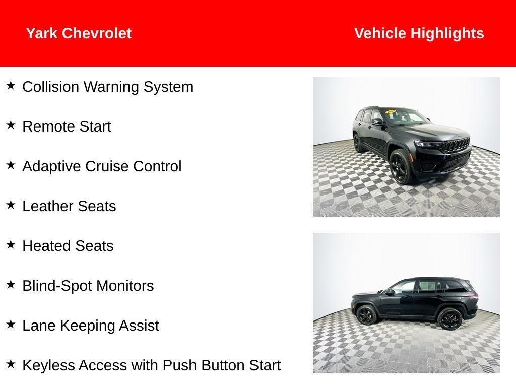 used 2023 Jeep Grand Cherokee car, priced at $34,374